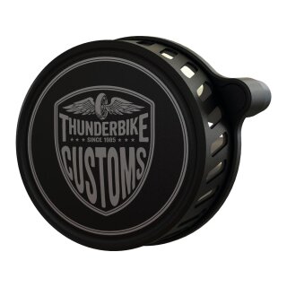 New Custom Air Cleaner Black