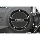 TB-S Clutch Cover Black Cut Anodized