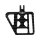 V1 Performance Passenger Mini Floorboards Black Satin Anodized