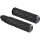 Diamond Grips Black Rubber, Black Endcap 1" Throttle By Wire