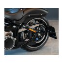 Medium Pro Side Mount License Plate Bracket Black