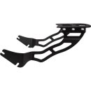 Custombike Luggage Rack For Early TC Softail with 260/18 Tire and Customfender Black Powder Coated