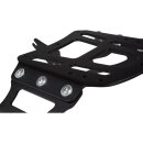 Custombike Luggage Rack For Early TC Softail with 260/18 Tire and Customfender Black Powder Coated