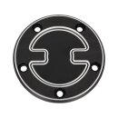 TB-S Timer Cover Black Cut Anodized