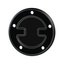 TB-S Timer Cover Black Cut Anodized