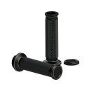 SP-S Grips Black Cut Anodized 1" Throttle By Wire