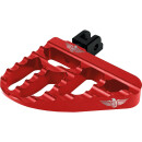 V2 Performance Passenger Mini Floorboards Red Anodized