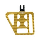V1 Performance Mini Floorboards Gold Anodized