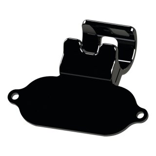 Digital Speedometer Housing Bracket For Clamping to 1 1/4" Handlebar Between Risers Black