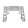 Transmission Stand For 4-and 5-Speed Gray Powder Coated Steel