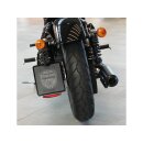 Medium Pro Side Mount License Plate Bracket Black