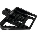 V1 Performance Mini Floorboards Black Satin Anodized