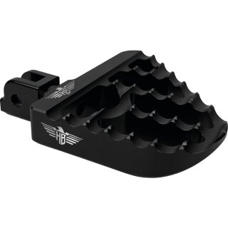 V2 Performance Mini Floorboards Black Satin Anodized