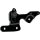 Mounting Kit for TB Mid- to Forward Control Conversion Kit for Softail M8 Black