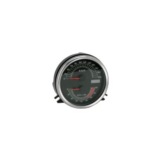 OE-Style Speedo/Tacho Combi Instrument Scale: 220 km/h Black 114.3 mm