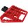 V1 Performance Passenger Mini Floorboards Red Anodized