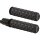 AirTrax Grips Black Rubber, Black Endcaps 1" Throttle By Wire