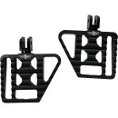 V1 Performance Mini Floorboards Black Satin Anodized