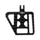V1 Performance Mini Floorboards Black Satin Anodized