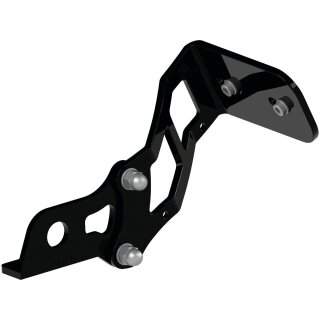 Medium Pro Side Mount License Plate Bracket Black