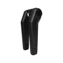 Performance Club Style Riser Kit 9" Height, 1 1/4" Handlebar Clamp without Instrument Black Satin