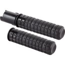 Speedliner Grips Black Rubber, Black Inner Collar and...