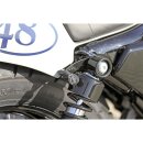 Rear Hinterer Blinkerhalter Black Powder Coated