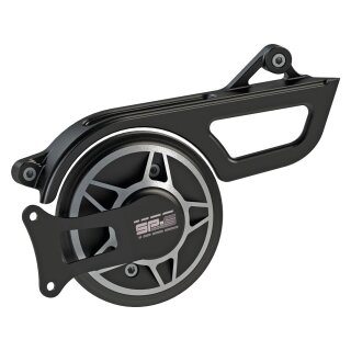 Front Pulley Cover for Sportster S and Nightster SP-S Design Black Cut