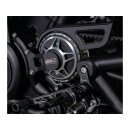 Front Pulley Cover for Sportster S and Nightster SP-S Design Black Cut