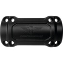 Performance Club Style Riser Kit 7" Height, 1" Handlebar Clamp without Instrument Black Satin