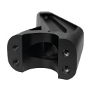 Performance Club Style Riser Kit 7" Height, 1" Handlebar Clamp without Instrument Black Satin