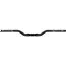 Performance 4 Aluminium Handlebar Total Width incl. TBW Sensor: 782 mm 5-Hole Flat Black Anodized 1 1/4" Throttle By Wire Throttle Cables