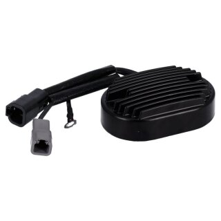 Lichtmaschinen Regler schwarz für Harley Softail 2007