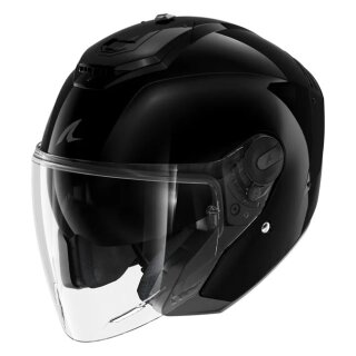 Shark RS Jet Blank helmet glossy black