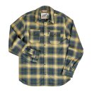 Biltwell Hi Test Flannel shirt moss