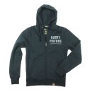 Rusty Pistons Riggins zip hoodie blue