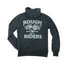Rusty Pistons Riggins zip hoodie blue