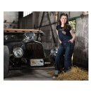 Rusty Pistons Bedford bib overall blue