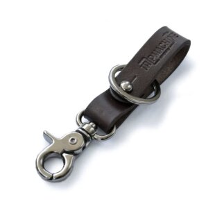Trip Machine Key Fob tobacco / metallic black