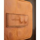 Trip Machine Tanktasche Leder hellbraun