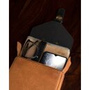 Trip Machine Tanktasche Leder hellbraun