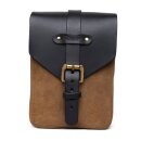 Trip Machine Tanktasche/Gürteltasche Leder Tabakbraun