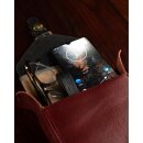 Trip Machine Tanktasche/Gürteltasche Leder Kirschrot