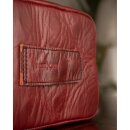 Trip Machine Tanktasche/Gürteltasche Leder Kirschrot