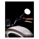 Trip Machine, leather handlebar grip wraps. Tan