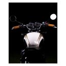 Trip Machine, leather handlebar grip wraps. Tan