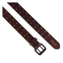 Trip Machine Belt Double pin tobacco brown