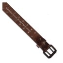 Trip Machine Belt Double pin tobacco brown