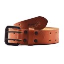 Trip Machine Belt Double pin vintage tan