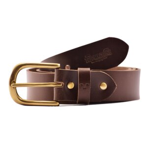 Trip Machine Classic belt tobacco brown